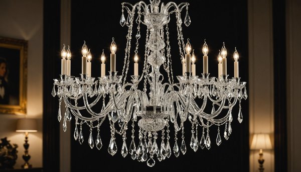 Lustre cristal : explorez nos créations d'éclairage uniques