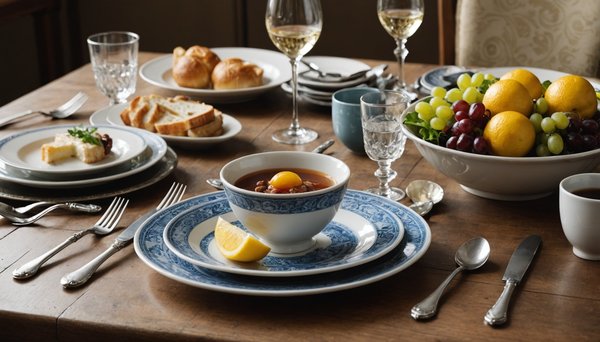 Recevoir avec style grace a des pieces de table authentiques
